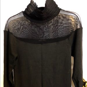 BCBG Max Azria Black Turtleneck (Top through)